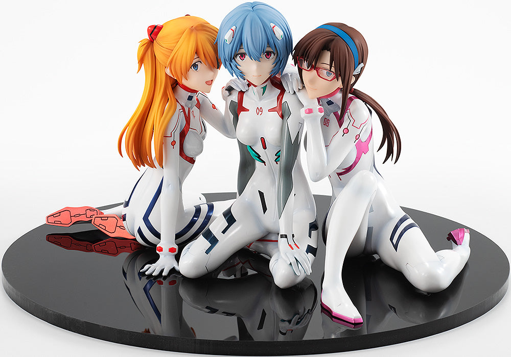 Evangelion - Asuka, Rei and Mari 1/8 Scale Figure (Newtype Cover Ver.) image count 0