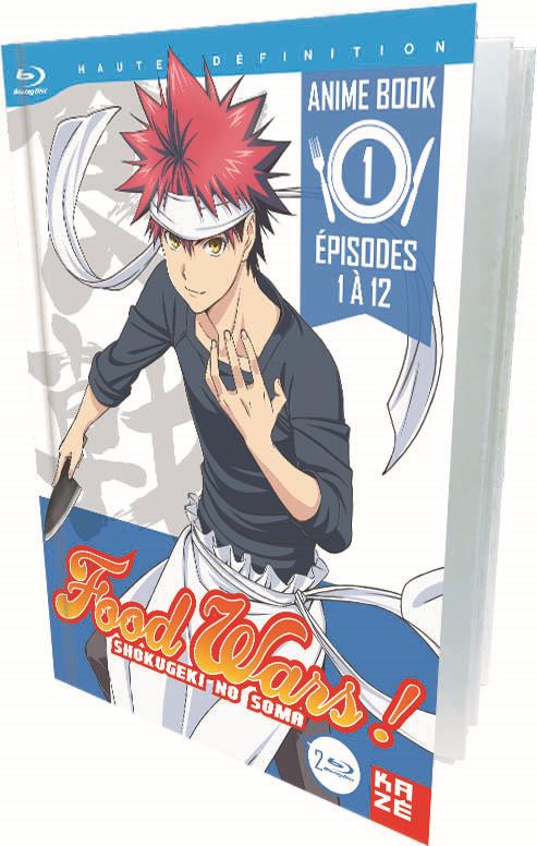 FOOD WARS SAISON PARTIE 1/2 BLU-RAY (Français