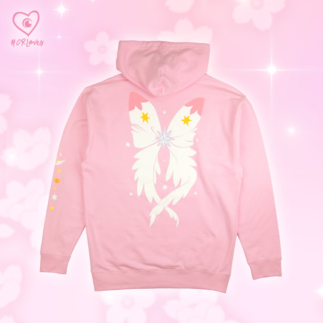 CR Loves Cardcaptor Sakura: Clear Card - Wings and Wand Hoodie image count 0