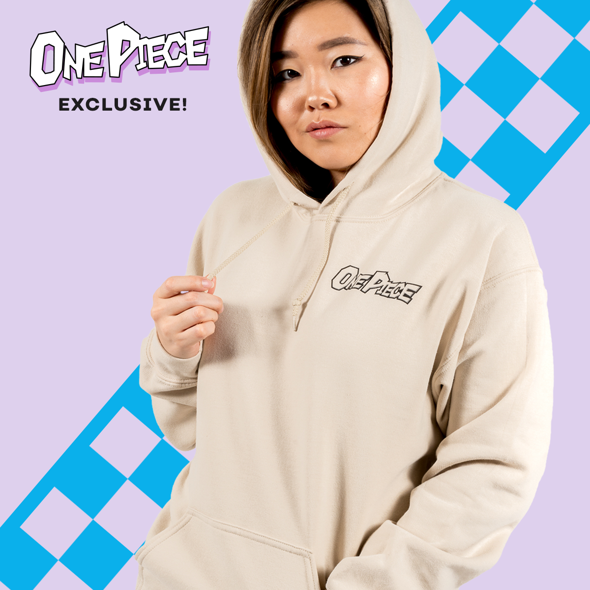 One Piece - Nico Robin Checker Hoodie - Crunchyroll Exclusive! image count 1
