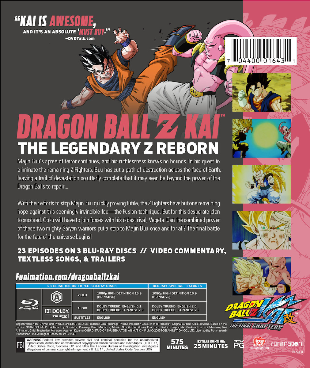 Manga · Dragon Ball Z Kai Season 3 Episodes 53 to 77 (Blu-ray) [EP edition]  (2015)