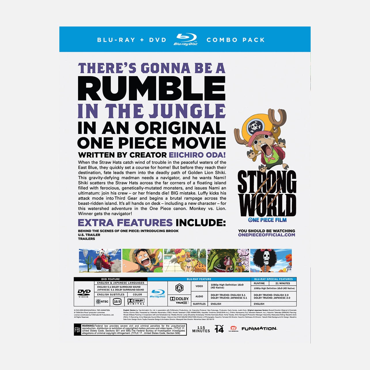 One Piece: Strong World (Blu-ray) for sale online