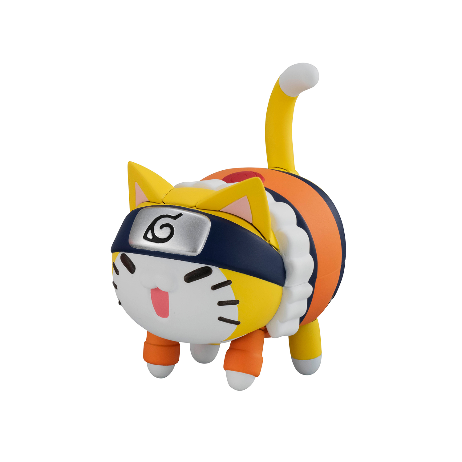 Naruto - Naruto Uzumaki Tokotoko Nyaruto! Mega Cat Project Figure- Free U.s. Shipping 15 Day