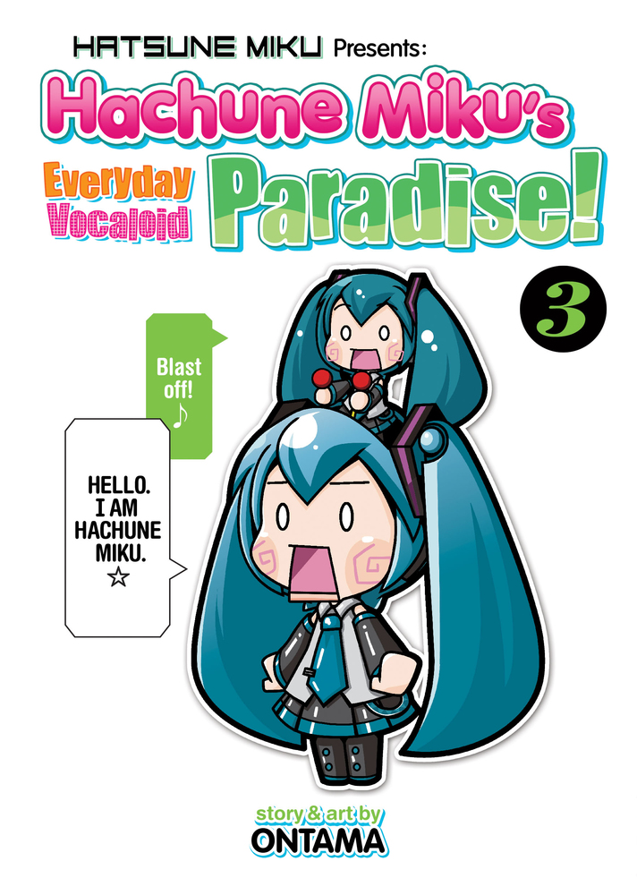 Hachune Miku's Everyday Vocaloid Paradise Manga Volume 3 | Crunchyroll ...