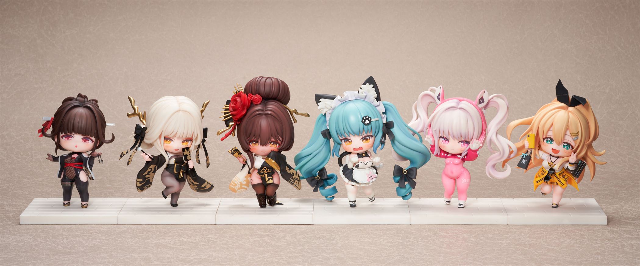 Goddess Of Victory Nikke - Sac Series Chibi Figure Set- Free U.s. Shipping 15 Day