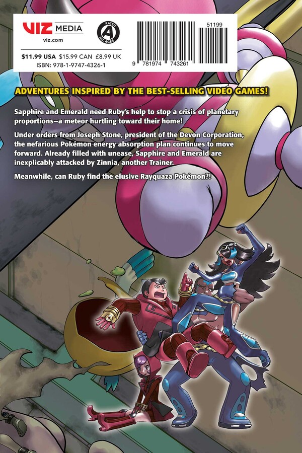 Pokemon Adventures Omega Ruby and Alpha Sapphire Manga Volume 2