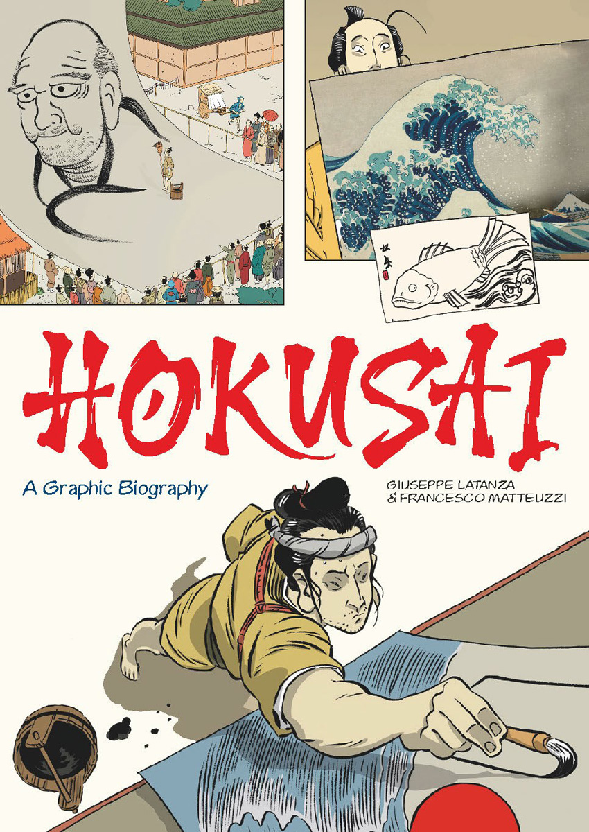 Hokusai: A Graphic Biography (Hardcover) image count 0