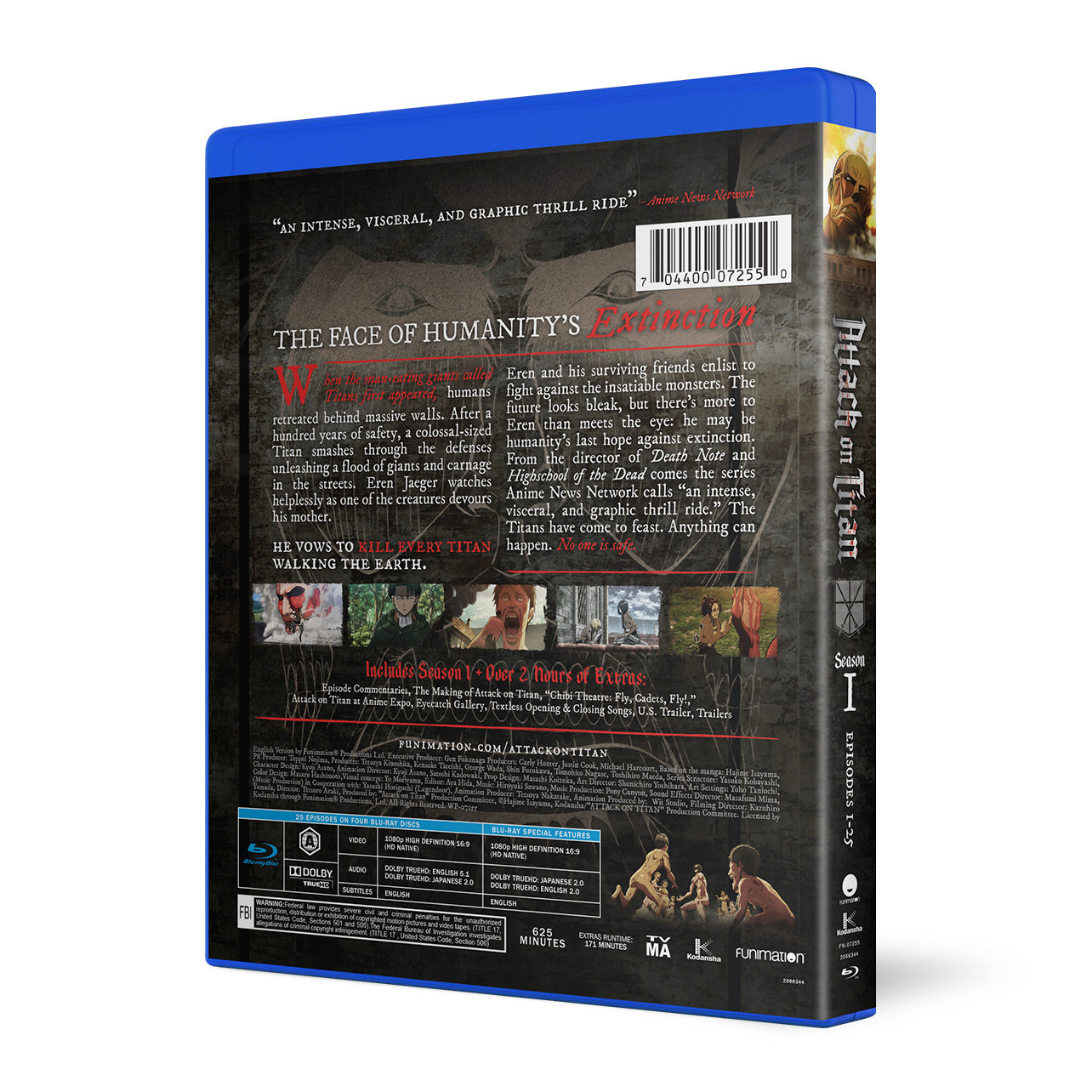 Attack on Titan - Season 1 - Blu-ray image count 2