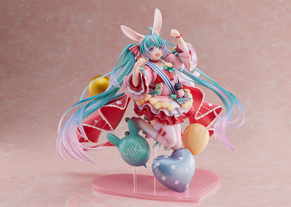 Hatsune Miku - 2021 Birthday 1/7 Scale Spiritale Figure (Pretty Rabbit Ver.) image count 4