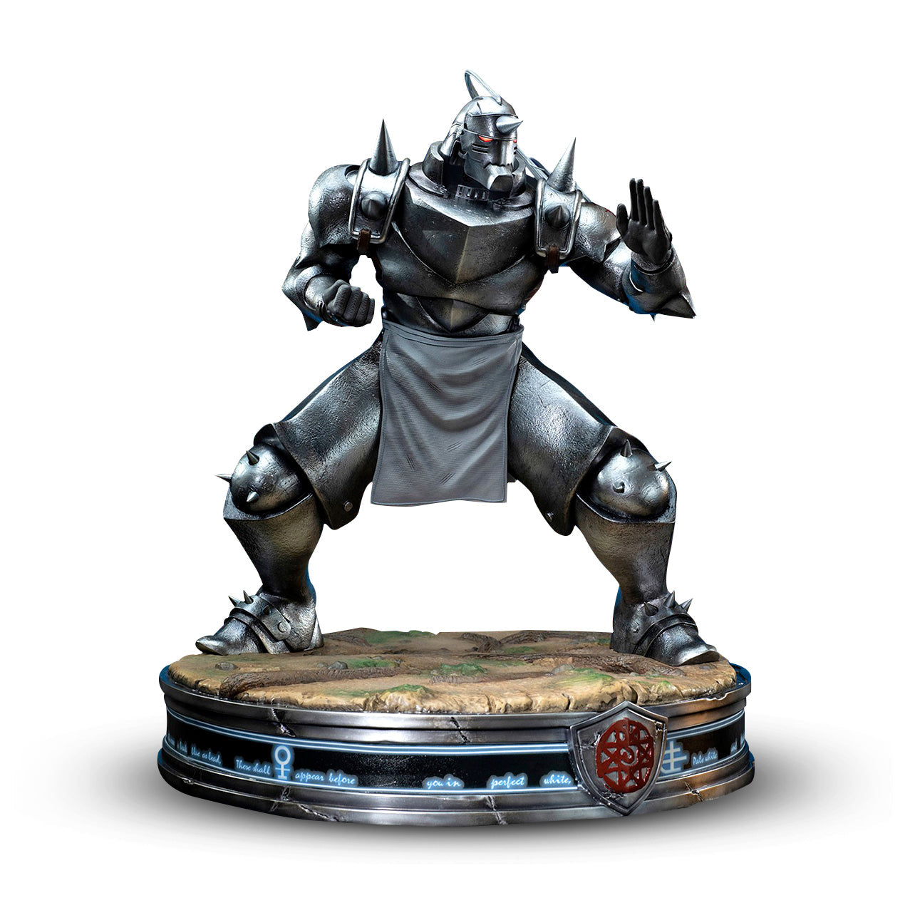 Fullmetal Alchemist: Brotherhood - Alphonse Elric Statue (Silver Variant) image count 2