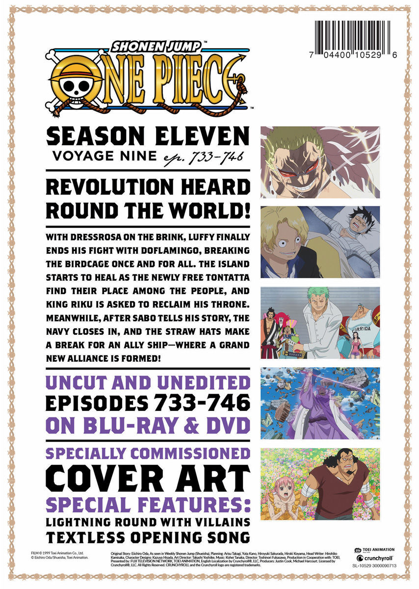 One Piece US on X: Things are picking up in Zou!👀 #OnePiece Season 12  Voyage 2 (Eps 759-770) releases on Blu-ray/DVD on 1/17/23! 🏴‍☠️🙌 Preorder  NOW @ShopCrunchyroll   / X