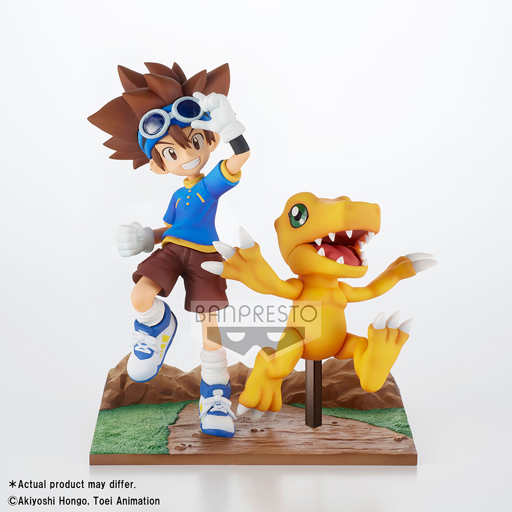 Taichi & Agumon DXF Adventure Archives Ver Digimon Adventure Prize Figure