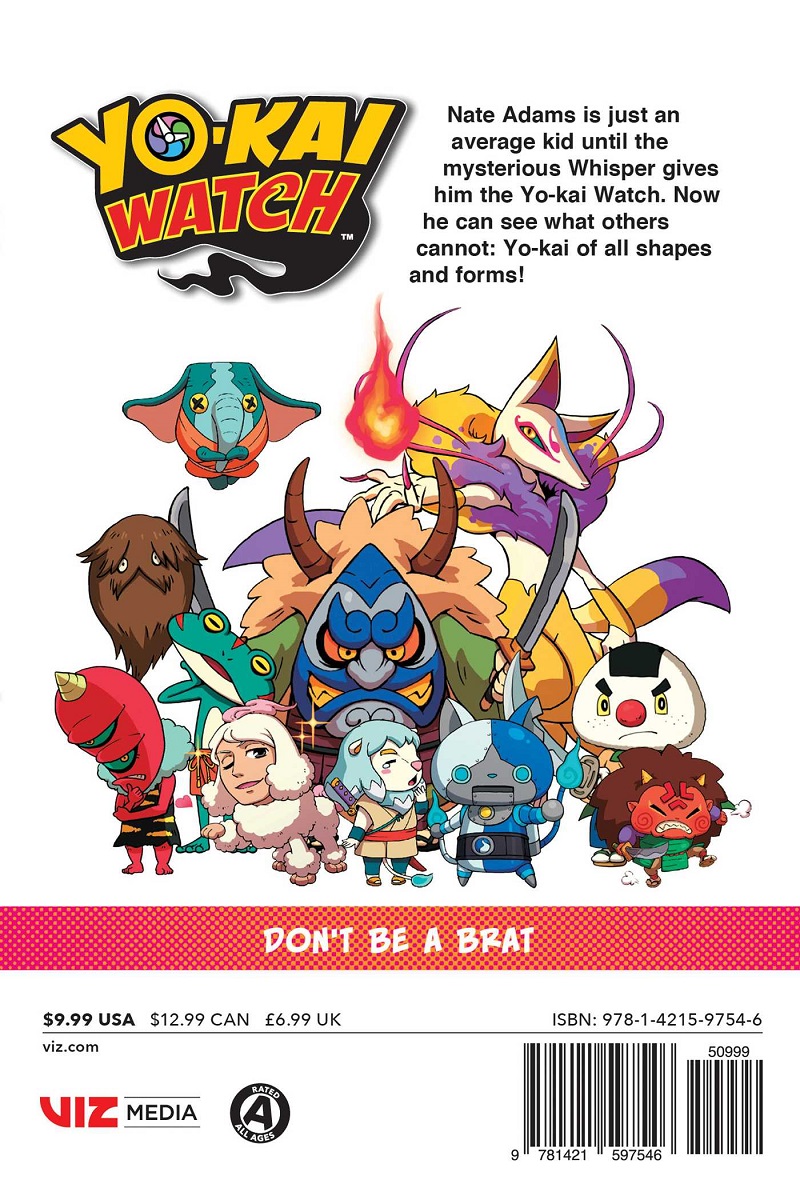 manga Yo-kai Watch Vol. 1 a 10