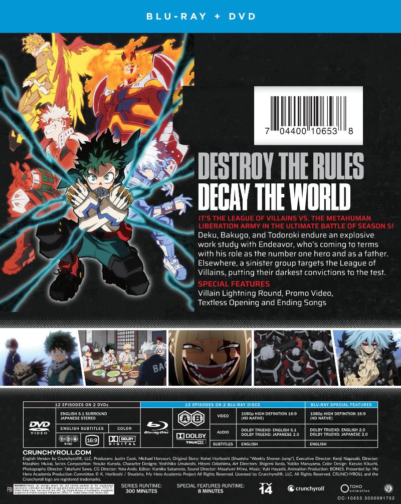 Demon Slayer, My Hero Academia & More Crunchyroll Blu-Ray Releases