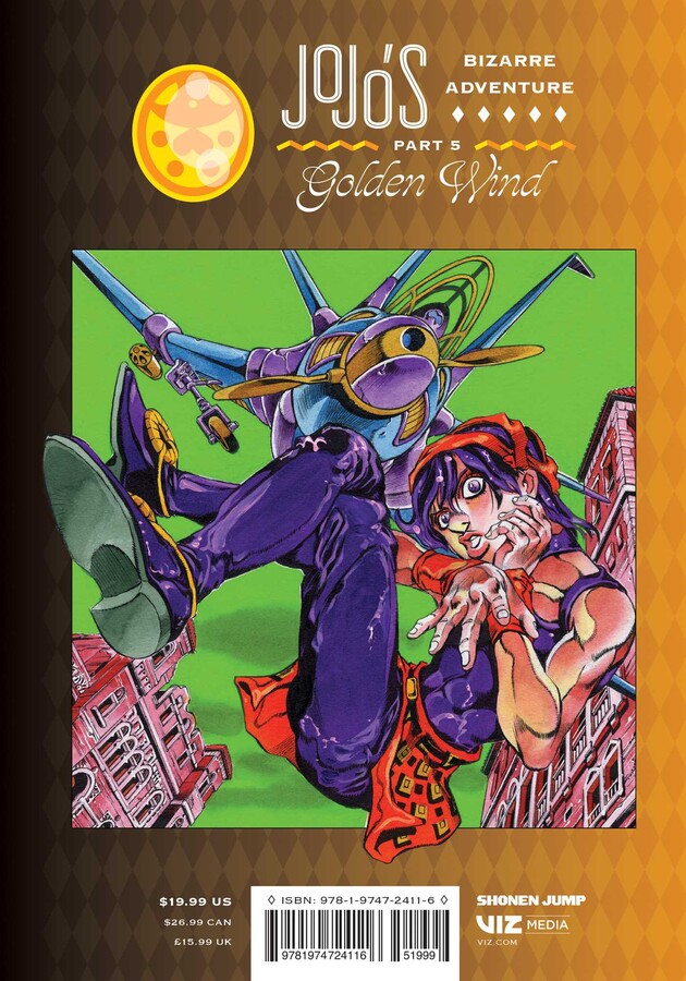 JoJo's Bizarre Adventure Manga Part 5: Golden Wind, Vol. 3 (Hardcover) –  Collector's Outpost