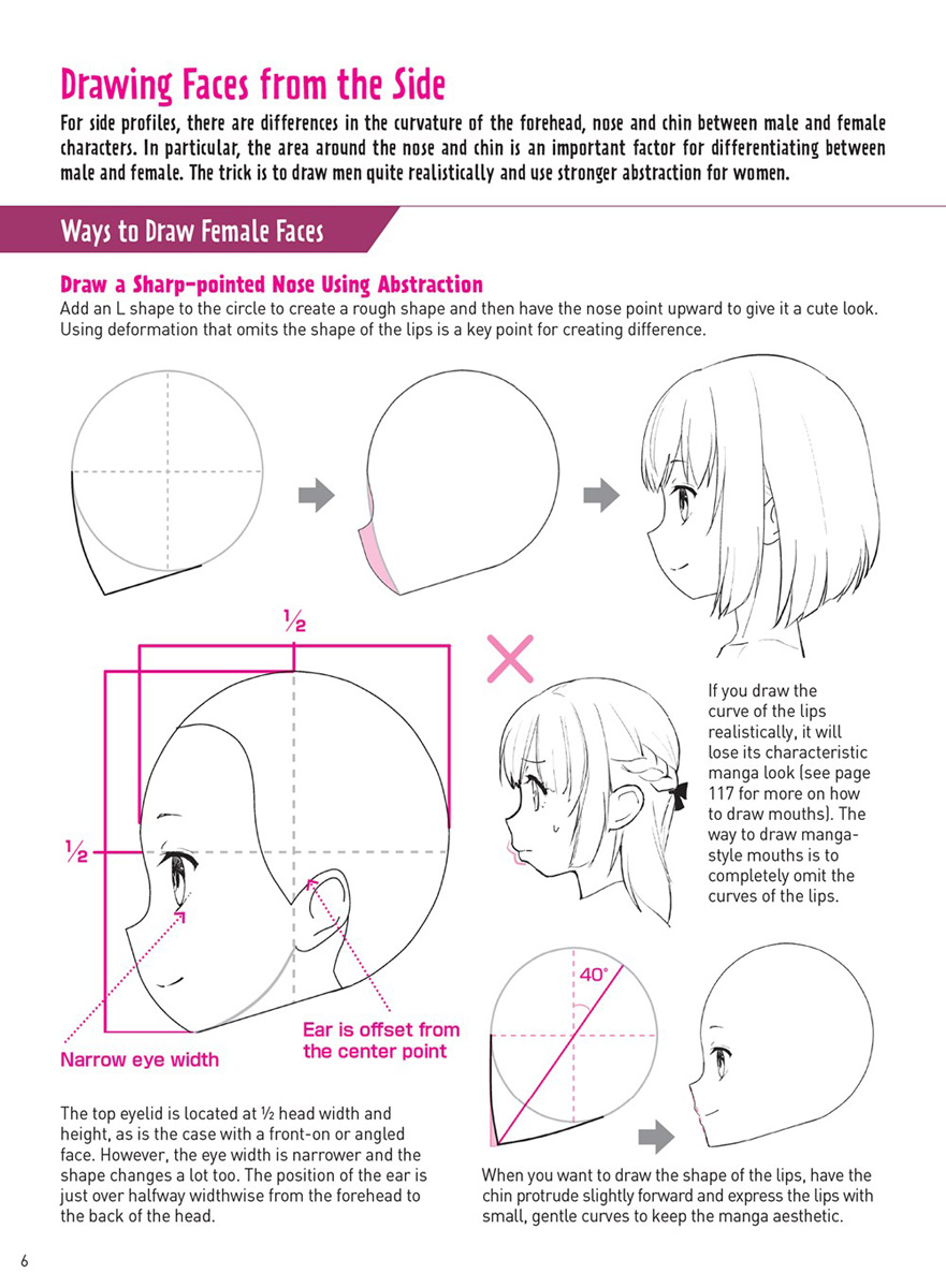 How To Draw Anime Male Face [Slow Narrated Tutorial] [No Timelapse] -  YouTube