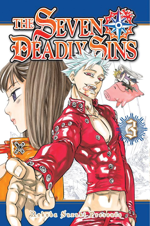 The Seven Deadly Sins Manga Volume 3 image count 0