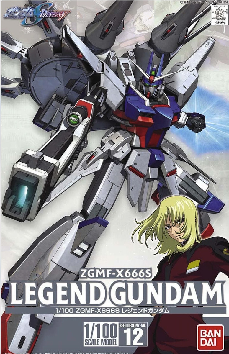 Mobile Suit Gundam SEED Destiny - Legend Gundam 1/100 Model Kit image count 4