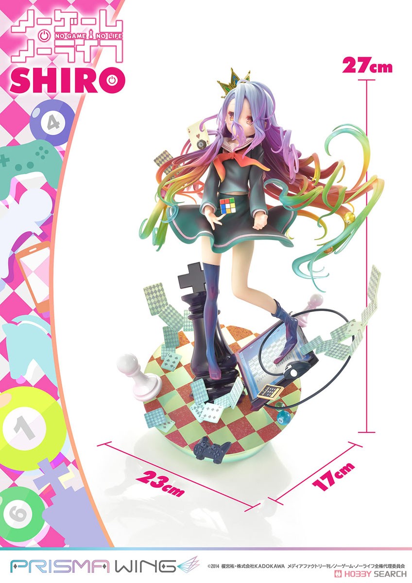 MAY218974 - NO GAME NO LIFE ZERO SHIRO & SCHWI 1/7 PVC FIG - Previews World