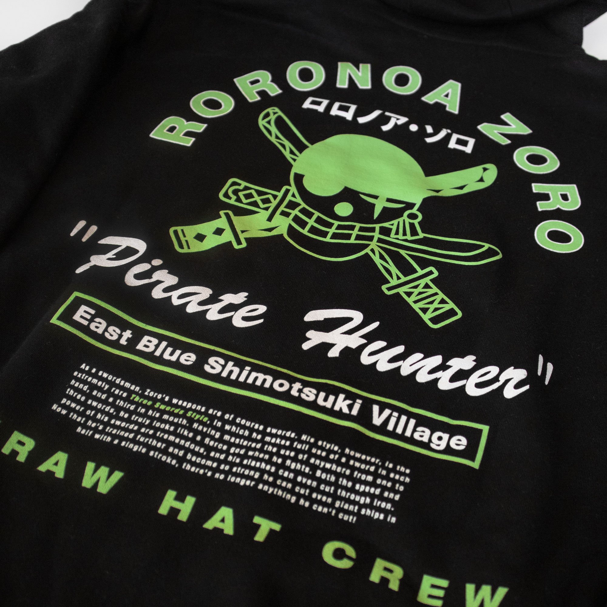 One Piece - Roronoa Zoro Pirate Hunter Hoodie - Crunchyroll Exclusive! image count 3