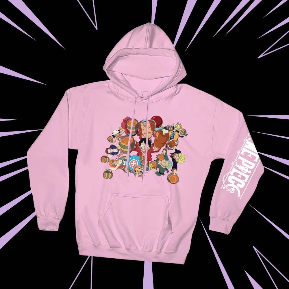One Piece - Cast Cheers Hoodie - Crunchyroll Exclusive! image count 0