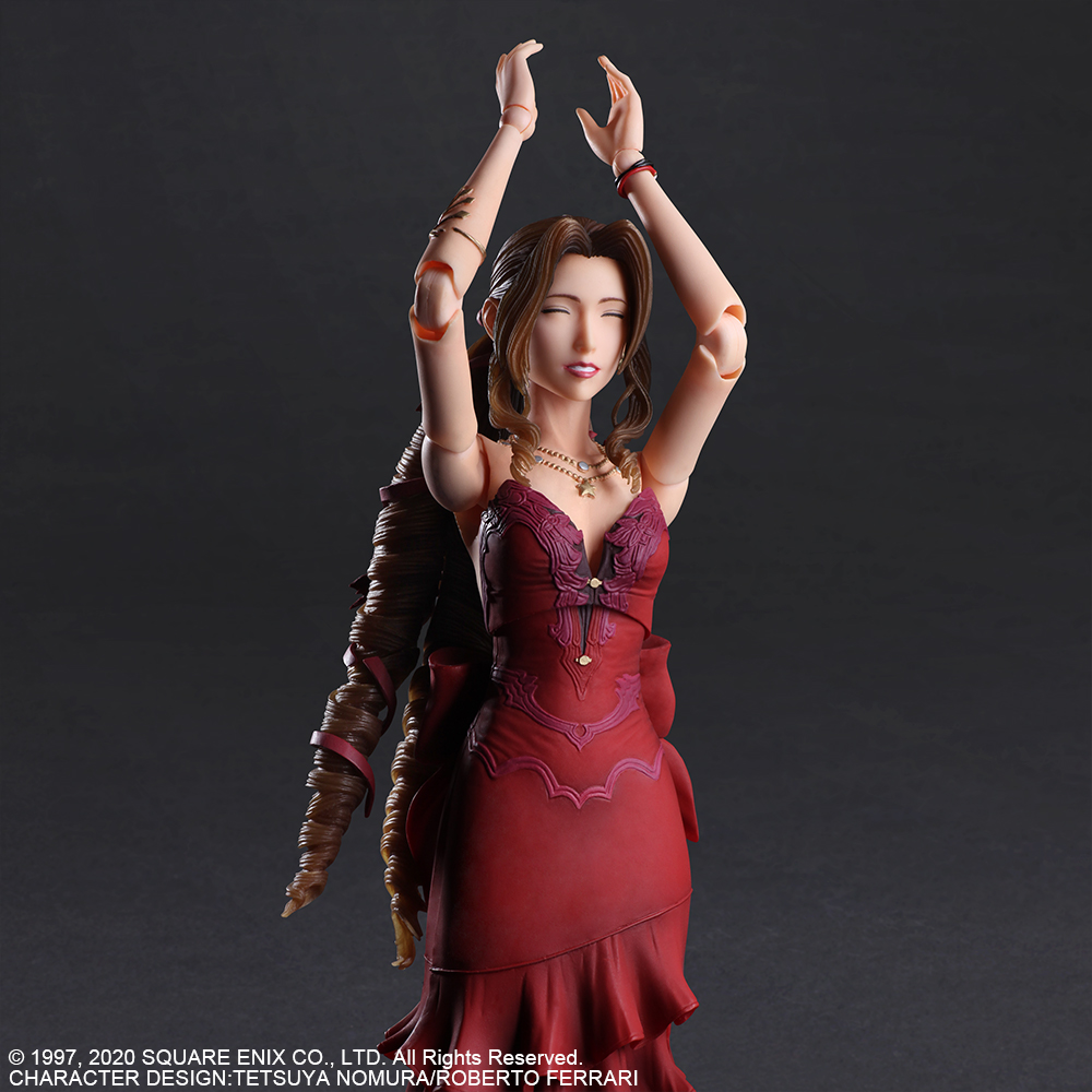 Aerith Gainsborough Dress Ver Final Fantasy VII Remake Play Arts Kai Action  Figure