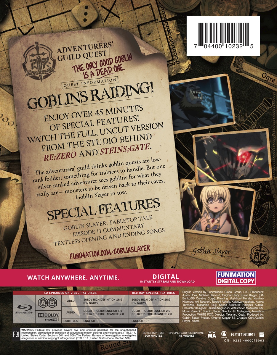 Anime · Goblin Slayer - Goblins Crown Blu-Ray + (Blu-ray) (2021)