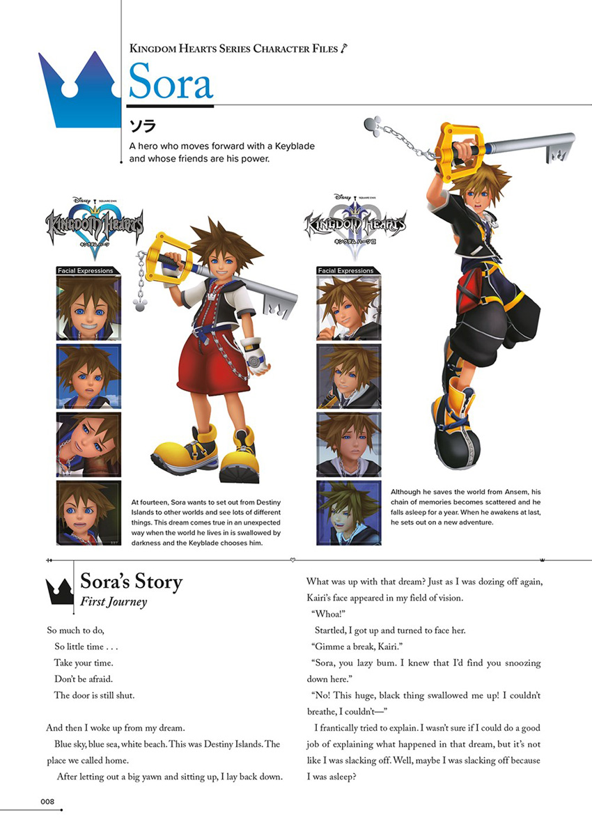 Kingdom Hearts Character Files (Hardcover) image count 1