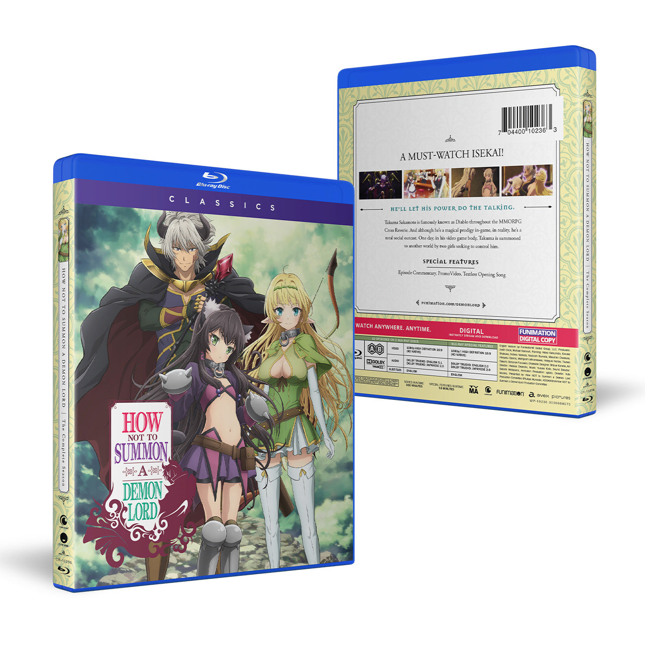 How Not To Summon A Demon Lord The Complete Season Classics Blu   6795210227756 1 Funimation Placeholder Blu Ray How Not To Summon A Demon Lord The Complete Series Classics Bd Fun Digital 29850179829804 