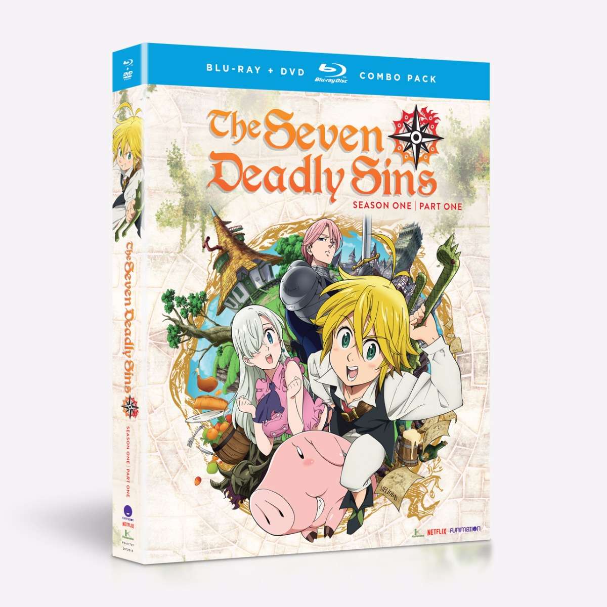 The Seven Deadly Sins - Season 1 Part 1 - Blu-ray + DVD