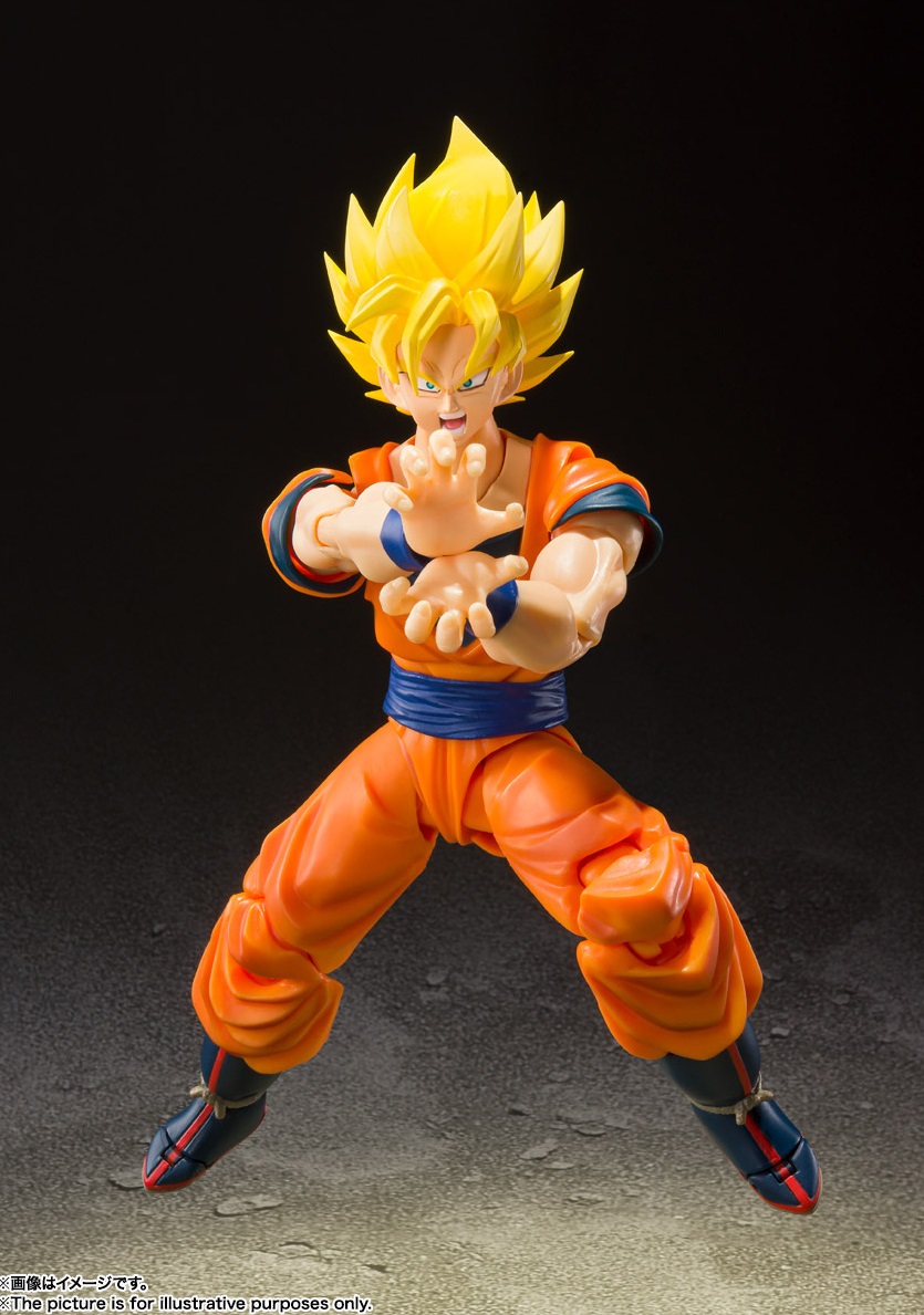 Dragon Ball Z - Super Saiyan Son Goku Full Power BANDAI S.H.Figuarts ...