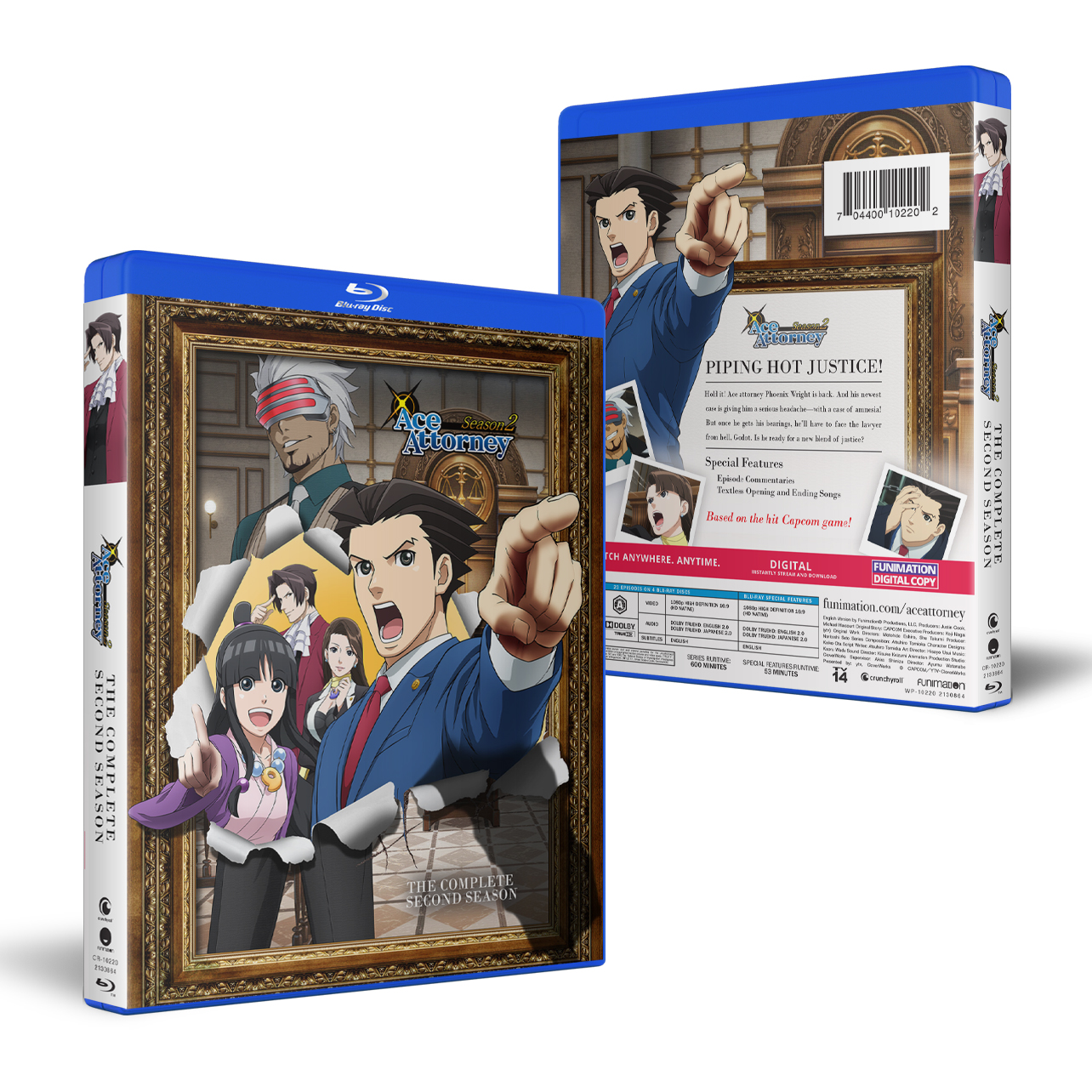 Ace Attorney - Complete Season 2 - Blu-ray image count 0