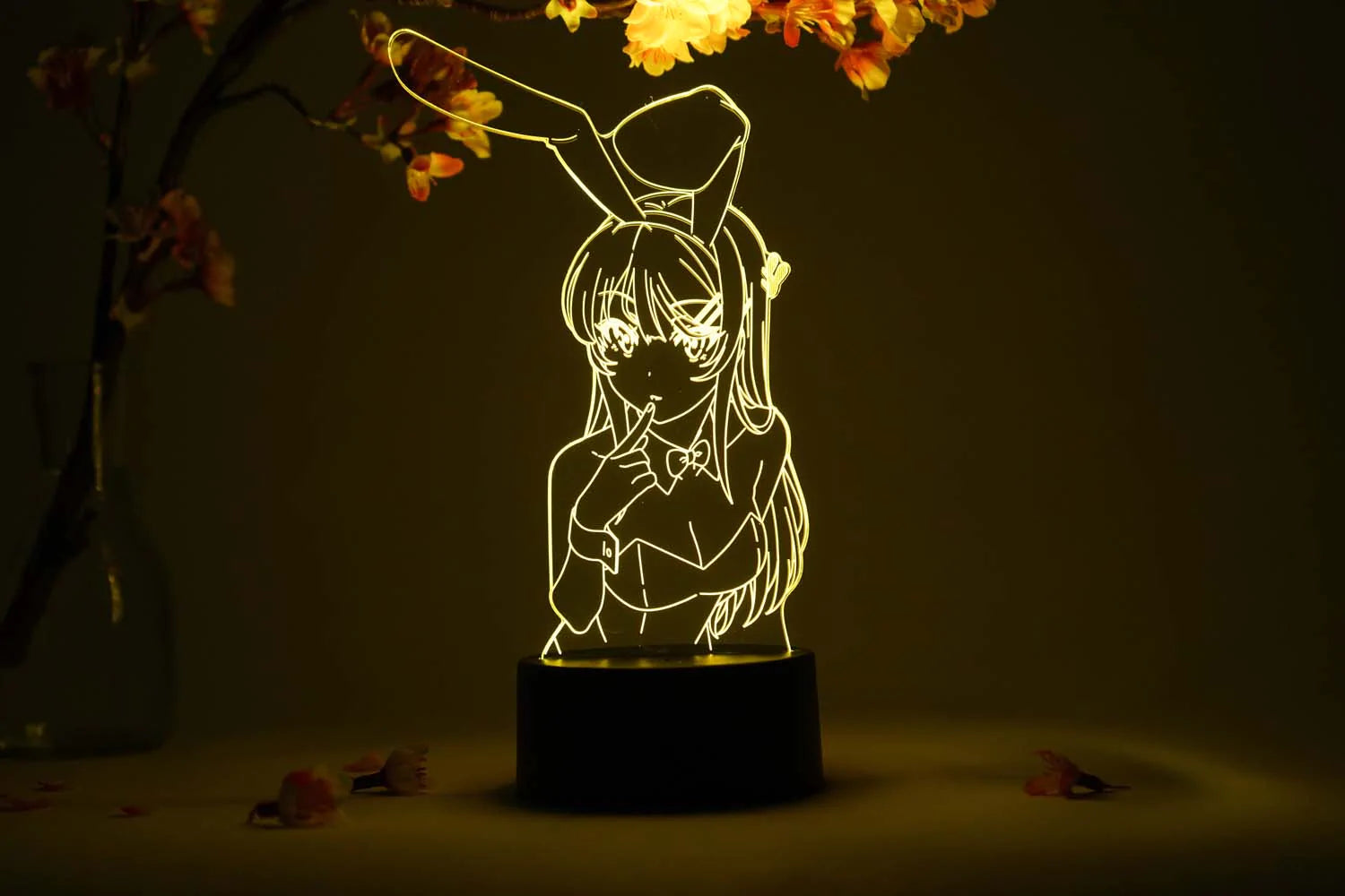 Rascal Does Not Dream of Bunny Girl Senpai - Bunny Girl Bust Otaku Lamp image count 2