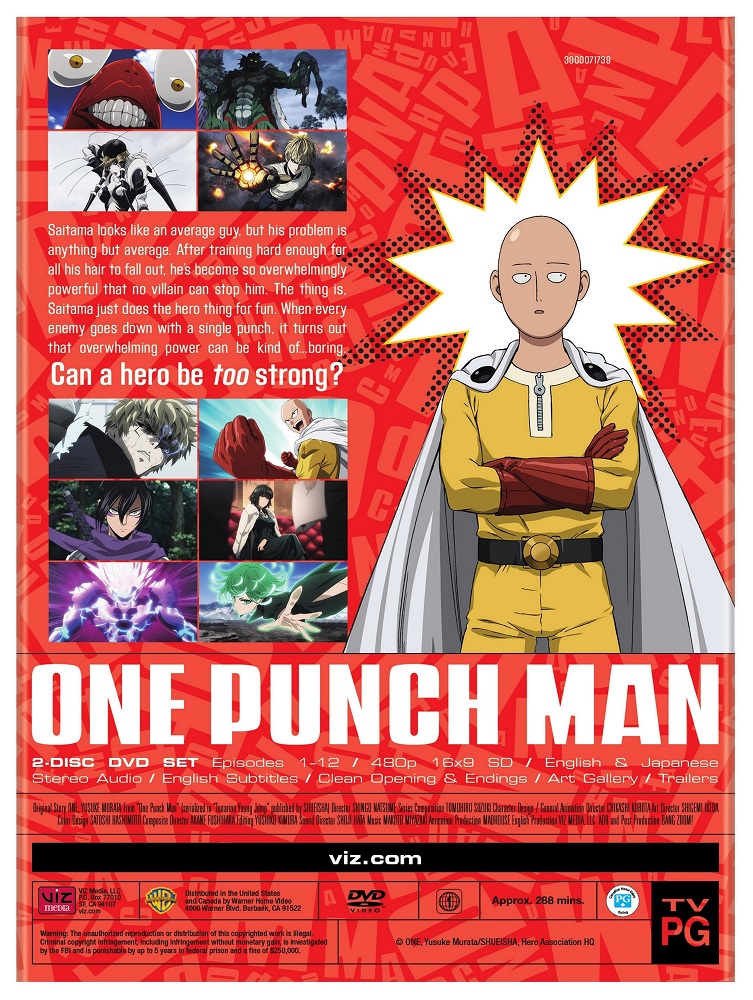One-Punch Man 2 vai ter 12 episódios