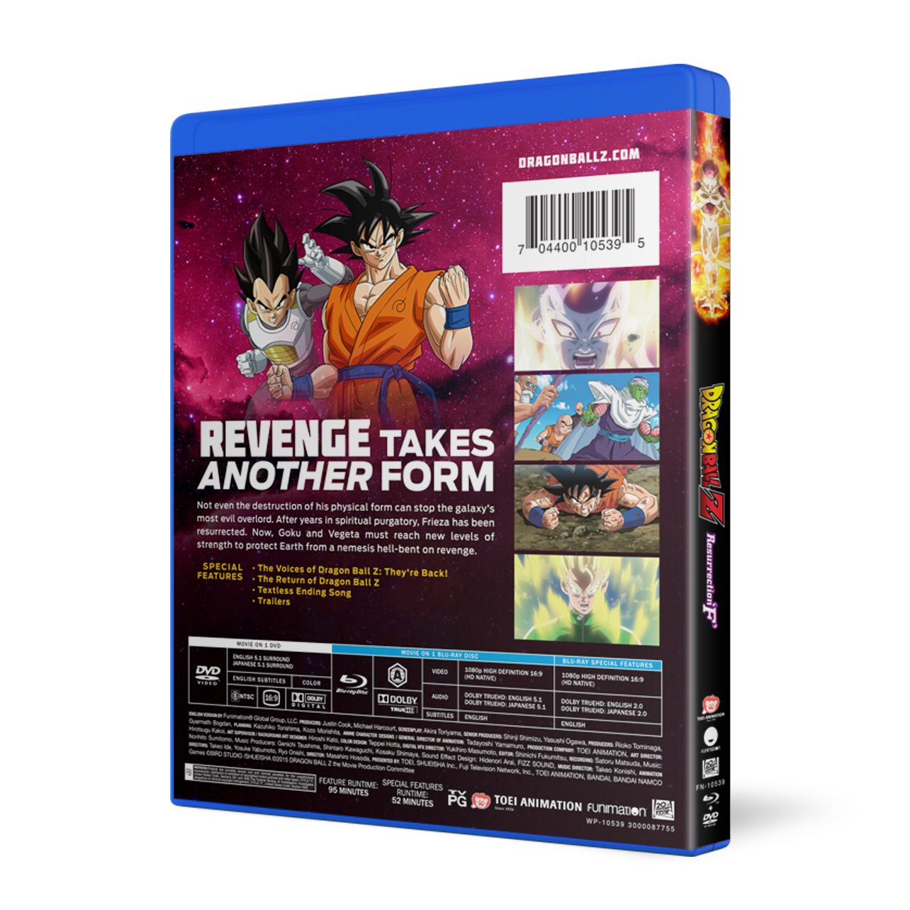 Dragon Ball Z - Resurrection 'F' - Blu-ray + DVD image count 1