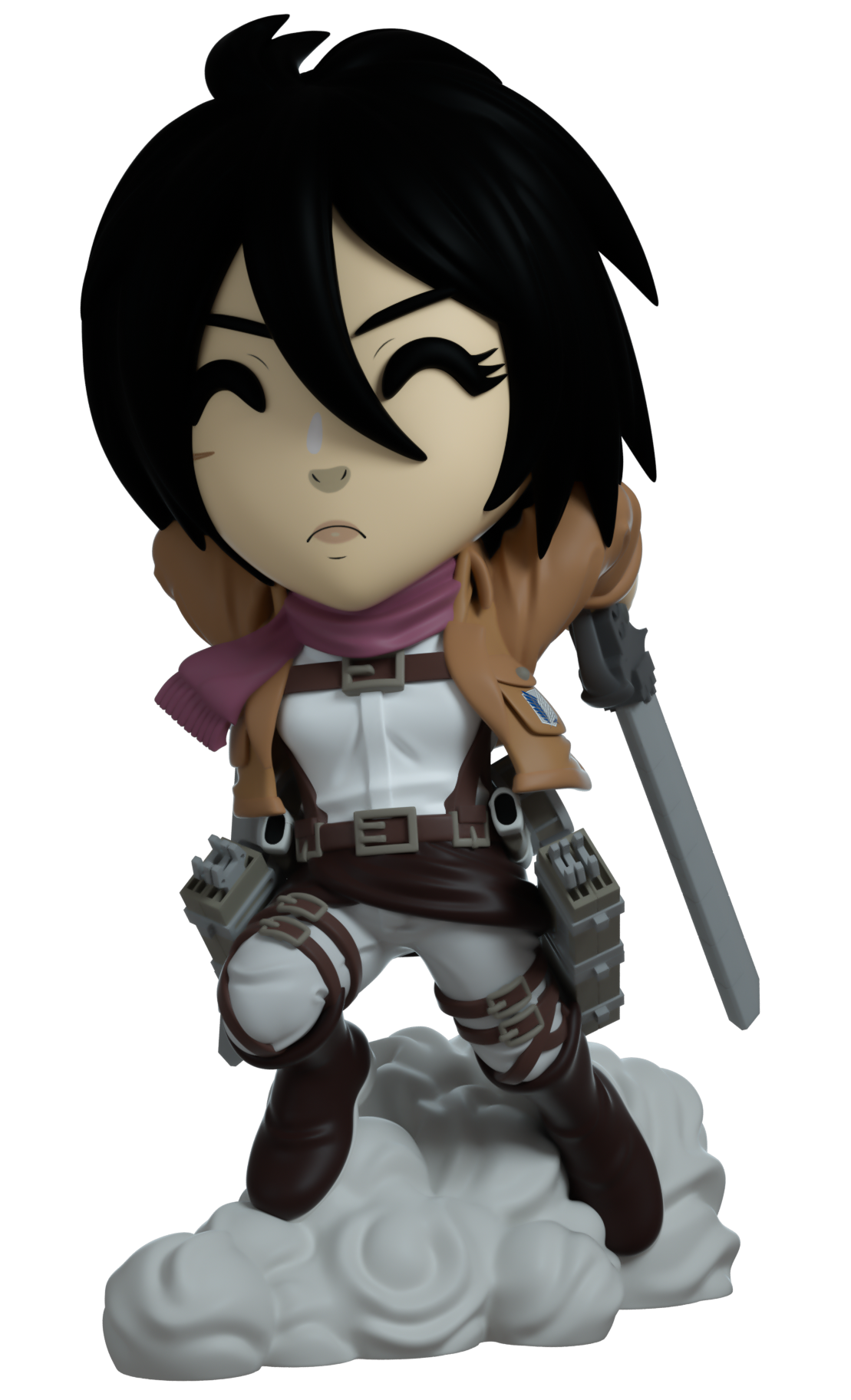 Attack on Titan - Mikasa Attacking Vinyl Figure | Crunchyroll Store