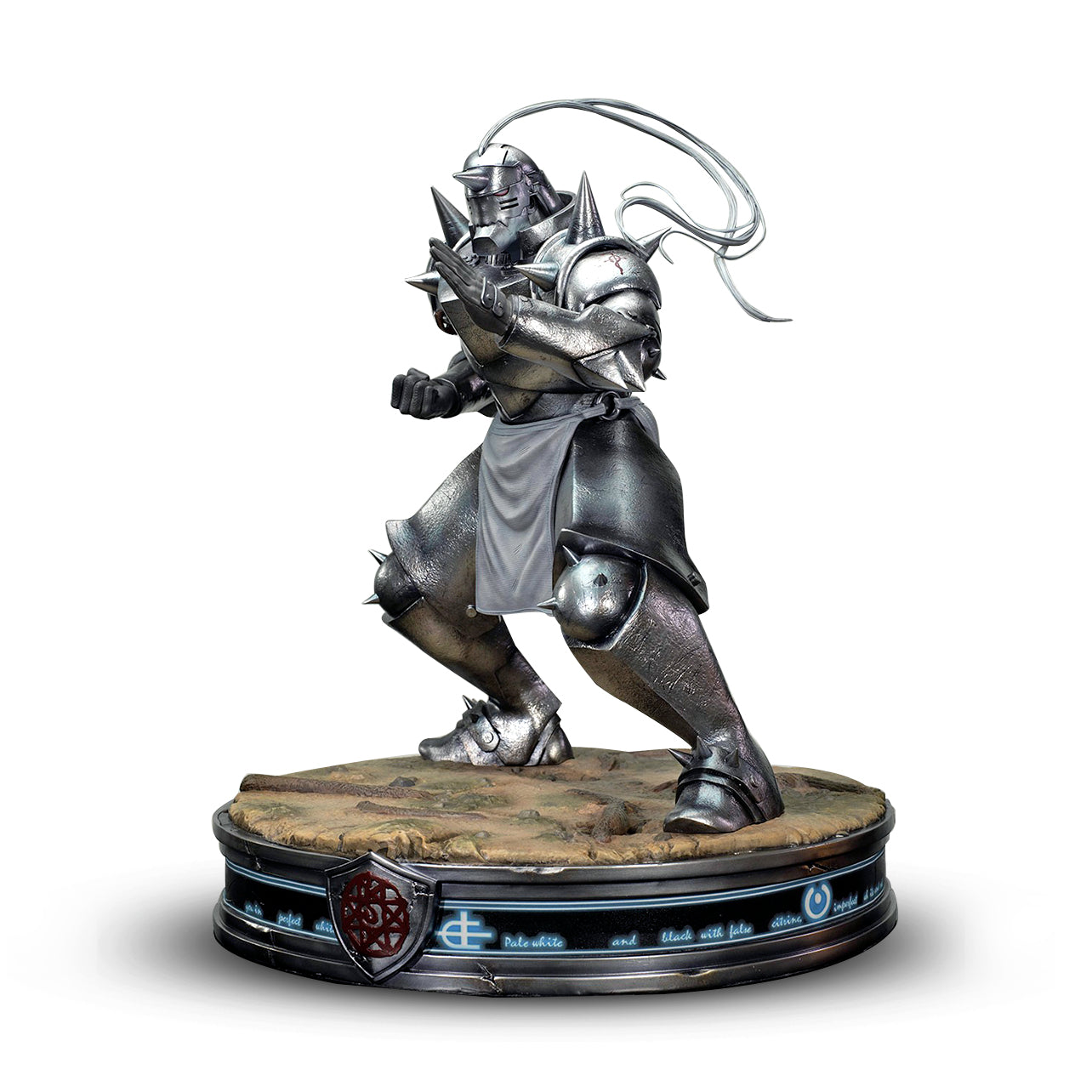 Fullmetal Alchemist: Brotherhood - Alphonse Elric Statue (Silver Variant) image count 0