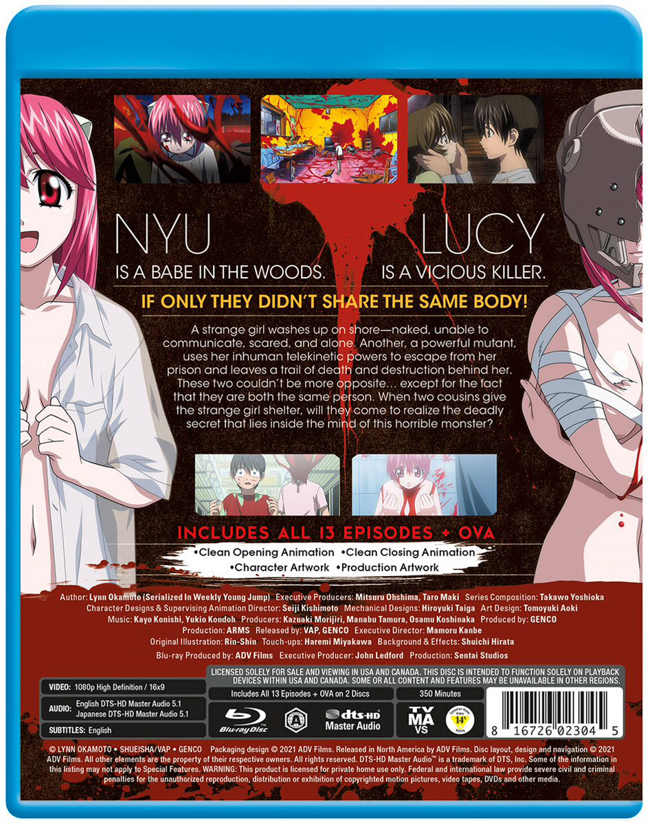 Elfen Lied Bluray Crunchyroll Store