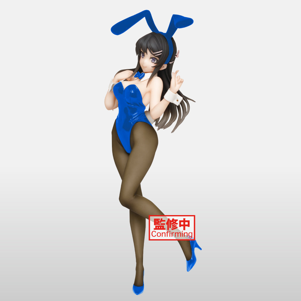 Rascal Does Not Dream of Bunny Girl Senpai - Mai Sakurajima Coreful Figure (Blue Bunny Ver.) image count 2
