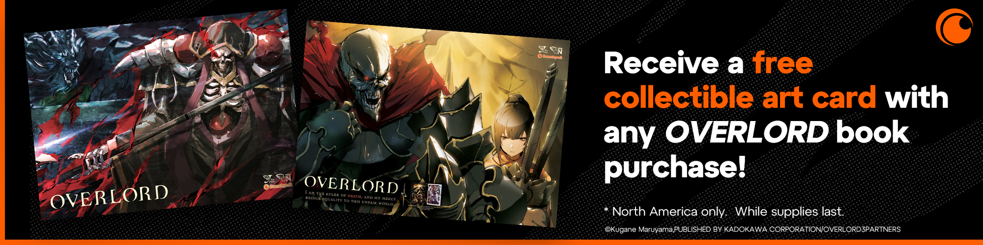GWP with Overlord Manga Purchase Series Crunchyroll Store